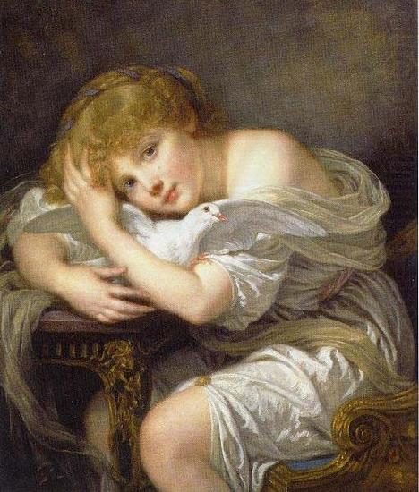 L'enfant a la colombe, Jean-Baptiste Greuze
